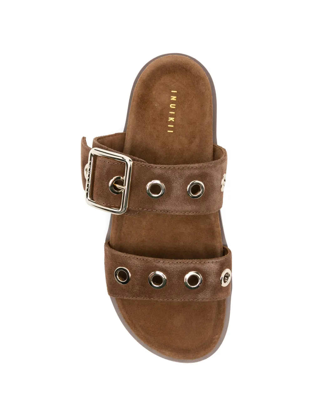 Inuikii Tilda buckled sandals Bruin