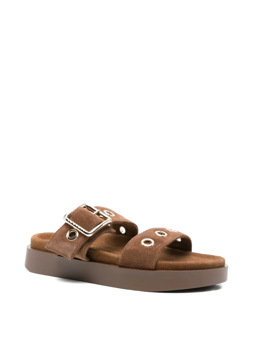 Inuikii Tilda buckled sandals Bruin