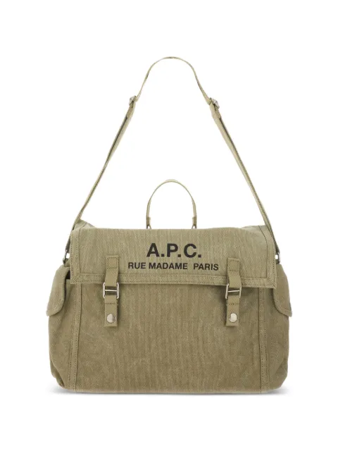 A.P.C. buckle messenger bag