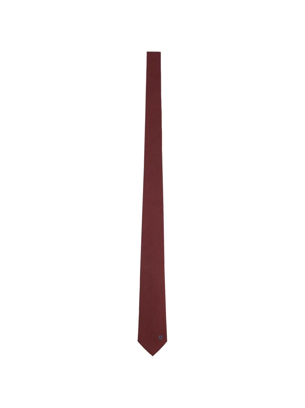 Ferragamo Gancini-detail tie - Rot