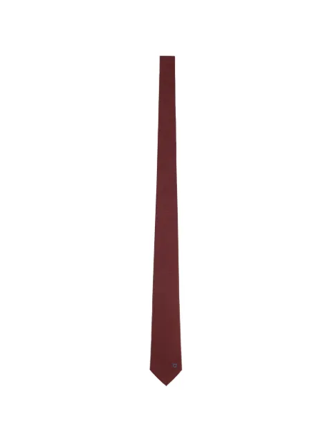 Ferragamo Gancini-detail tie