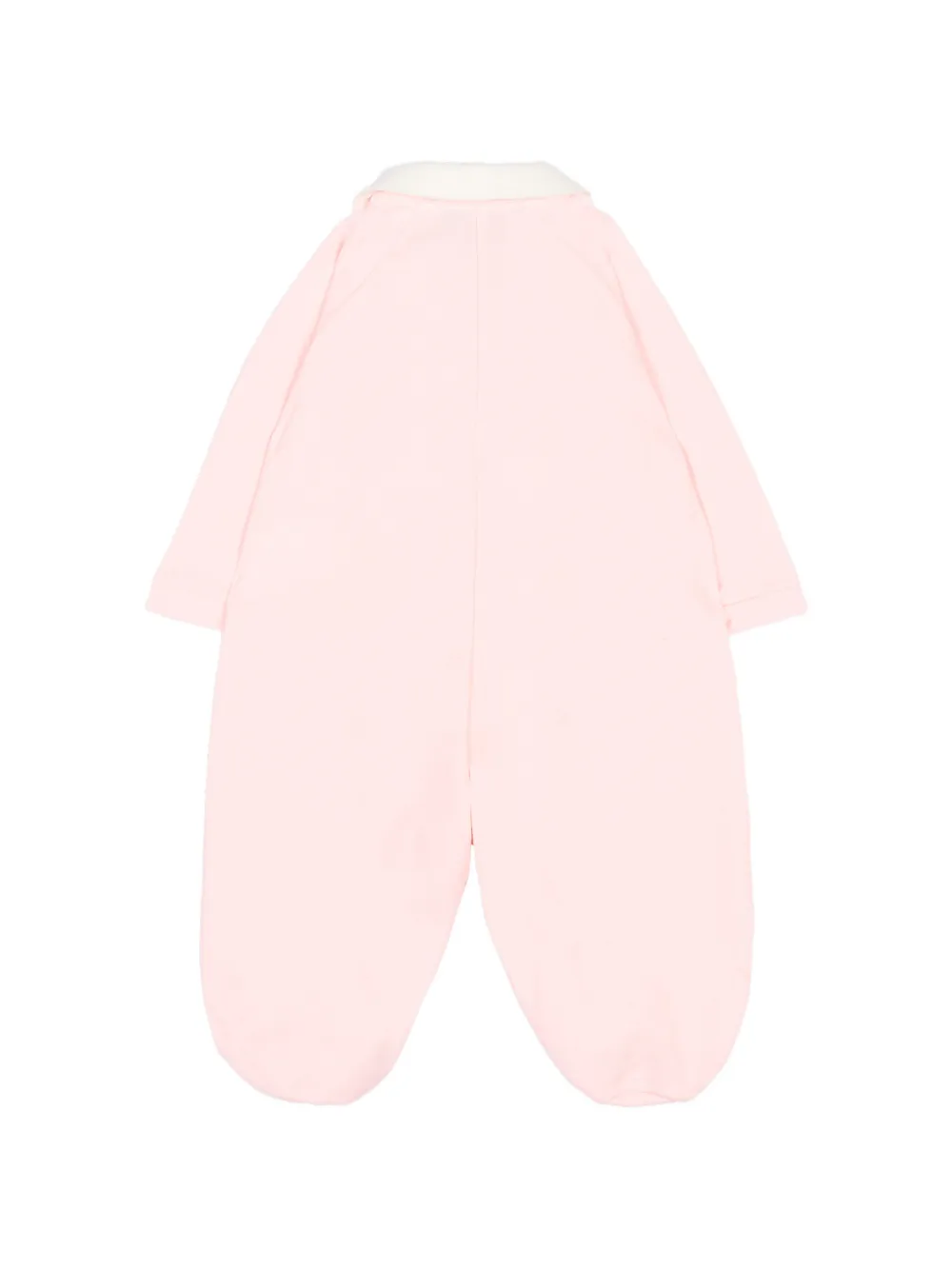 Le Boo Beebè Babypakje met geborduurde kraag Roze