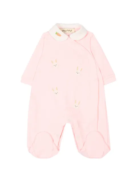 Le Boo Beebè embroidered collared babygrow