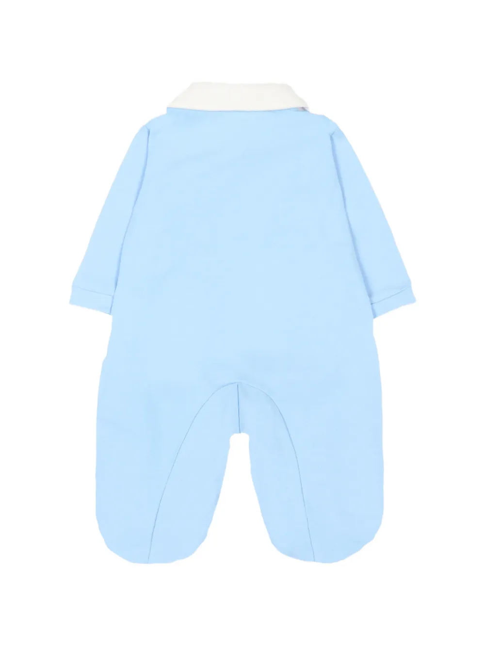  Le Boo Beebè Pelele Con Cuello Bordado - Azul 