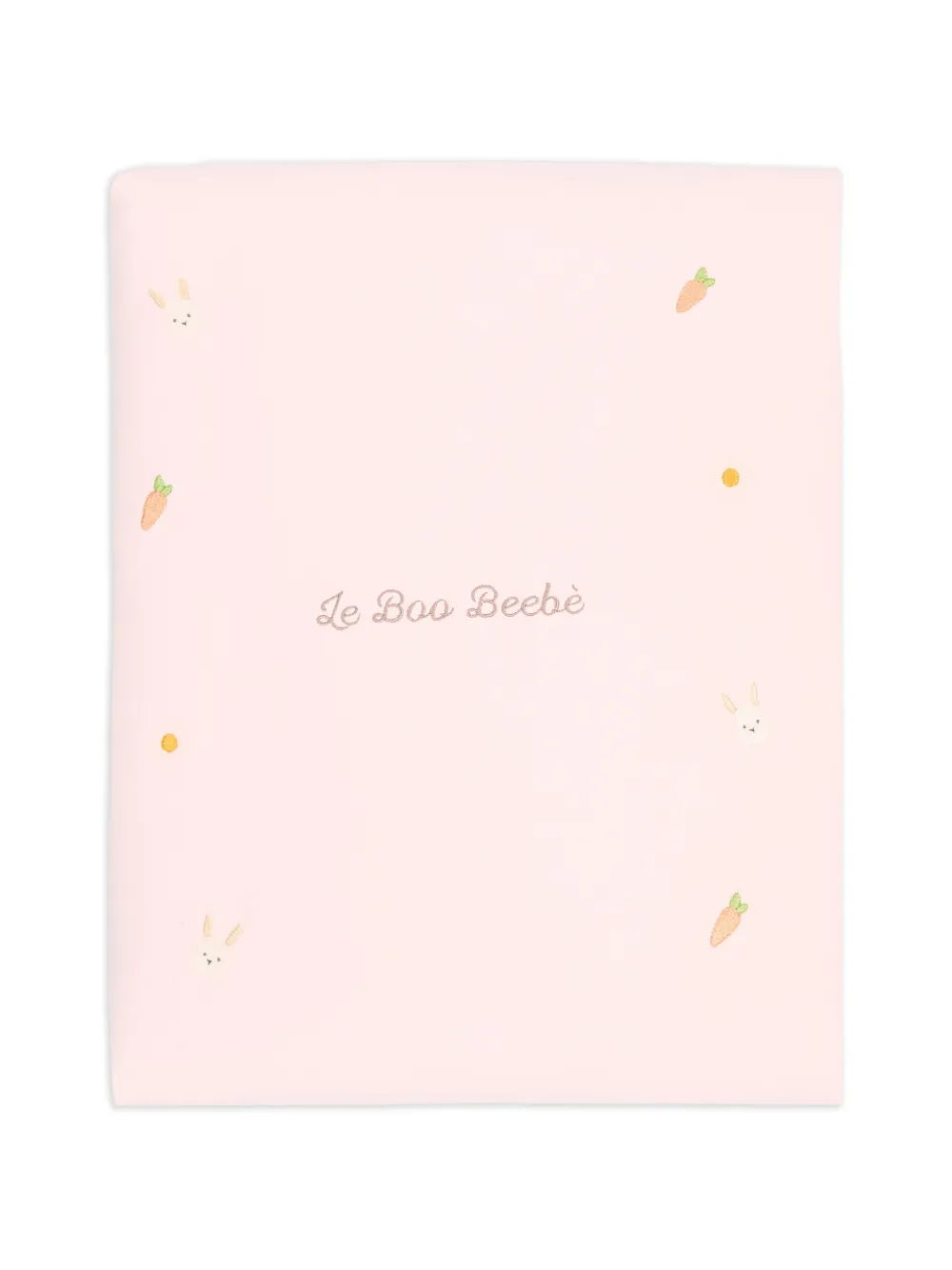 Le Boo Beebè Deken met konijnenprint Roze