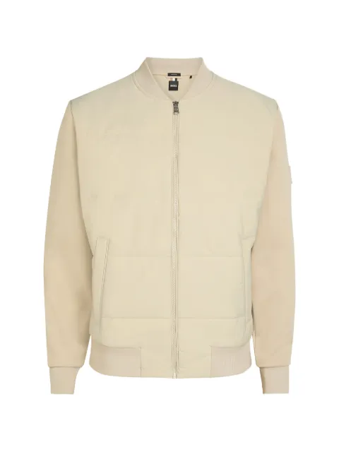 BOSS zip-up bomber jacket