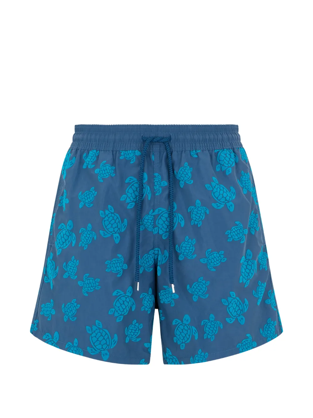 Vilebrequin turtle-print swim shorts - Blu