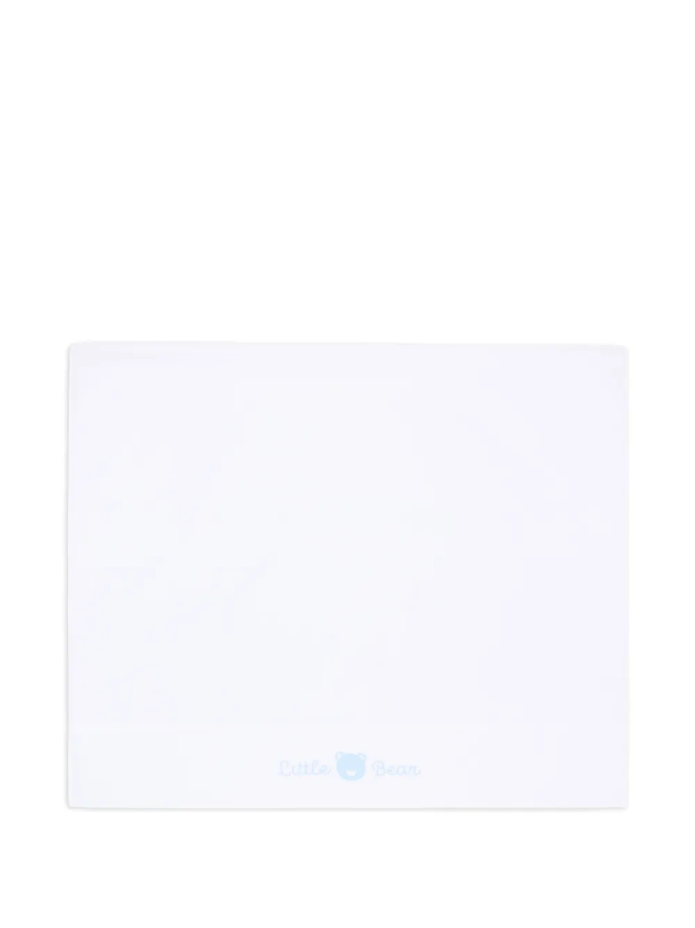  Little Bear Manta Con Logo - Blanco 