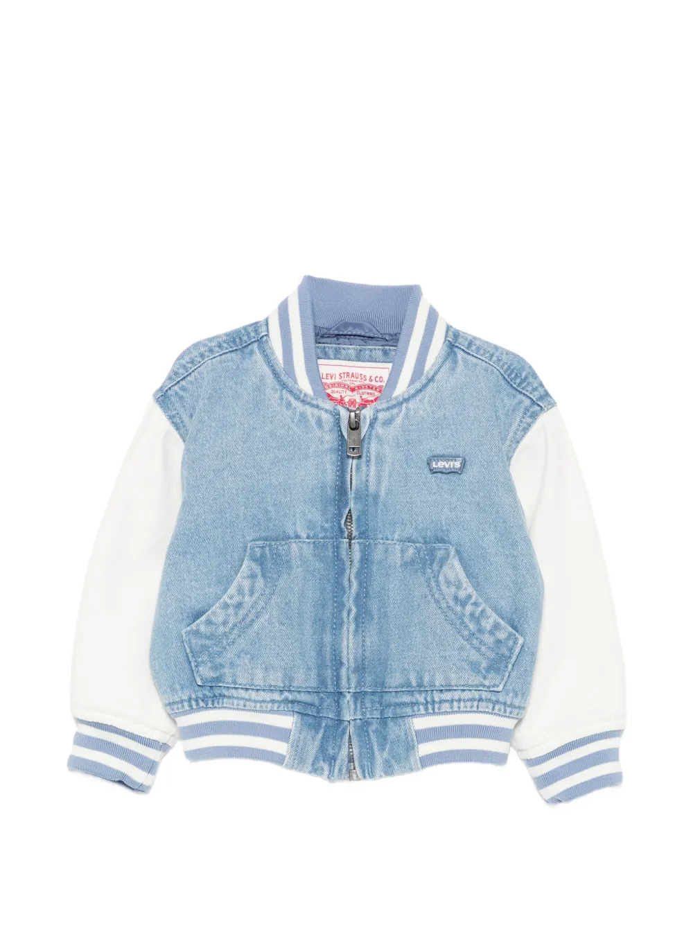 Levi's Kids logo-detail jacket - Blu