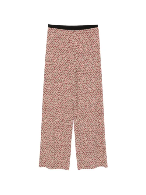 Siyu Tallis geometric-print trousers