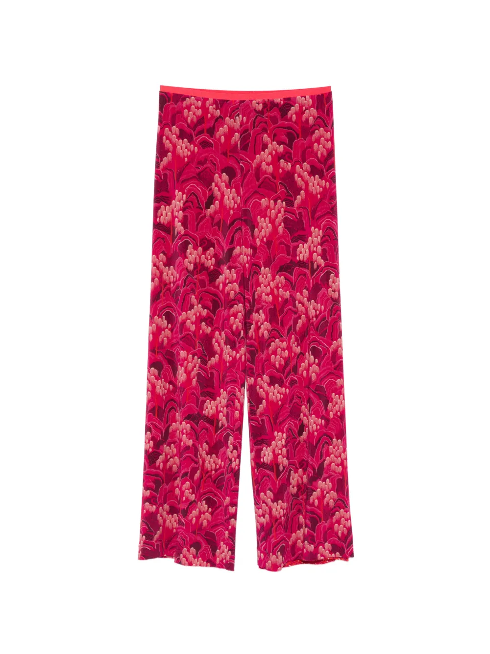 Siyu Lassus floral-print trousers - Rosa
