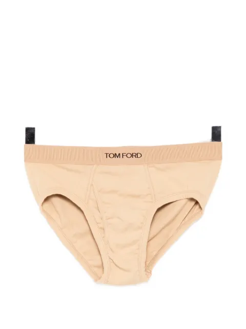 TOM FORD logo-waistband jersey briefs