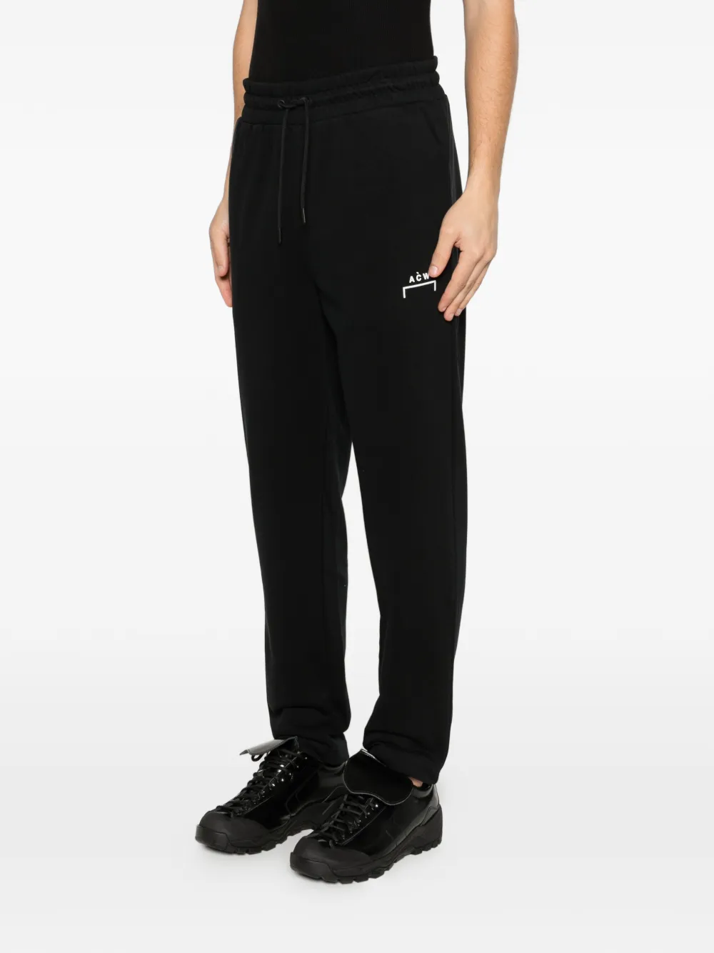 A-COLD-WALL* Trainingsbroek met logoprint Zwart