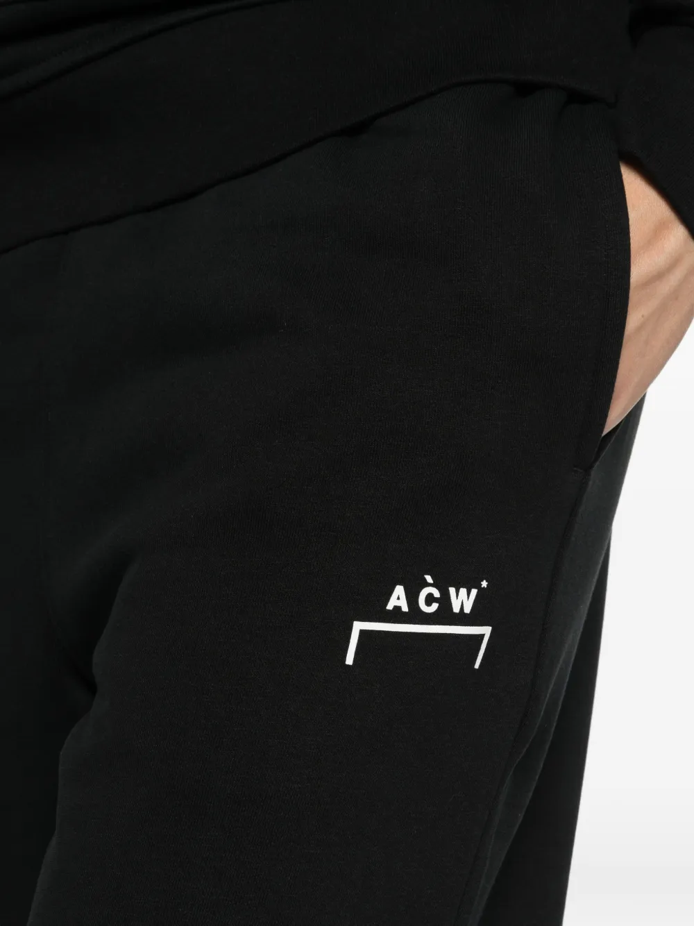 A-COLD-WALL* Trainingsbroek met logoprint Zwart