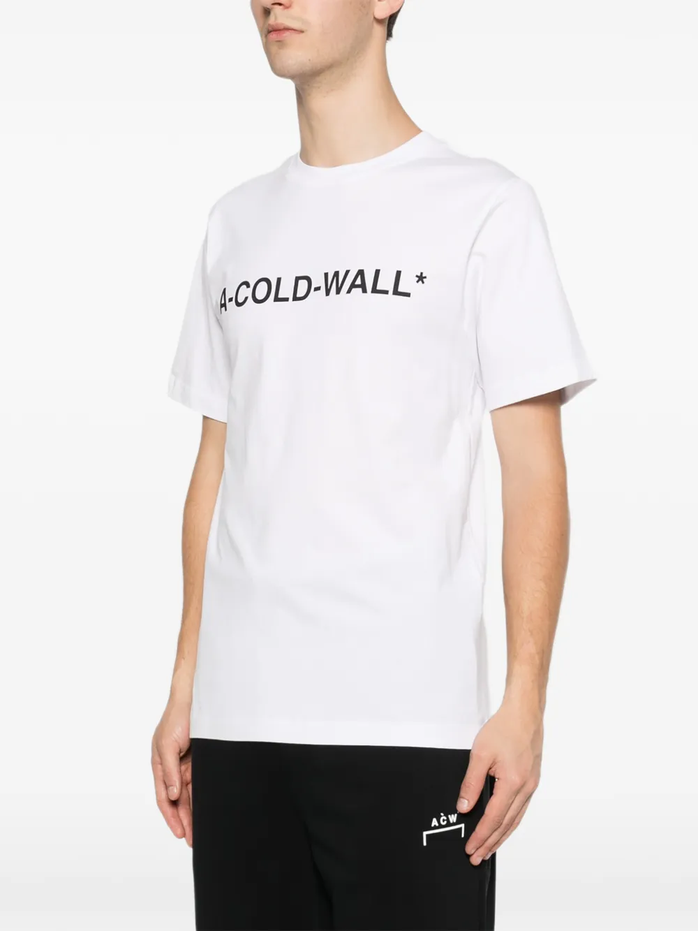 A-COLD-WALL* T-shirt met logoprint Wit