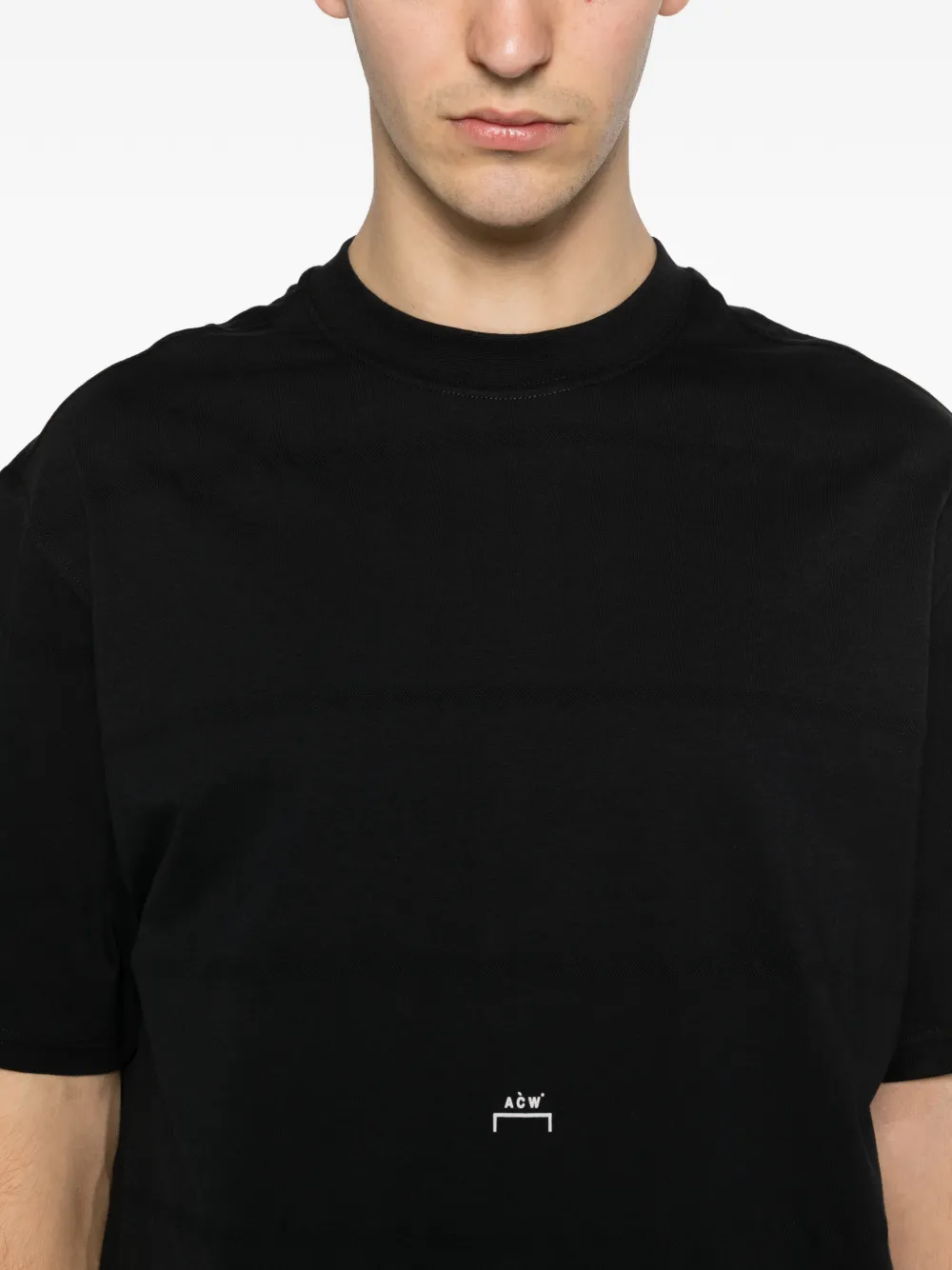 A-COLD-WALL* T-shirt met logoprint Zwart