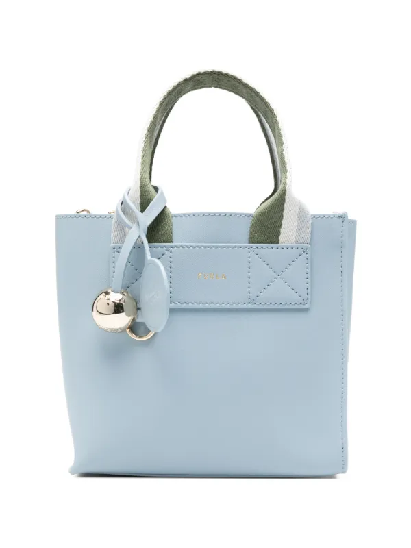 Furla ロゴ ハンドバッグ | ブルー | FARFETCH JP