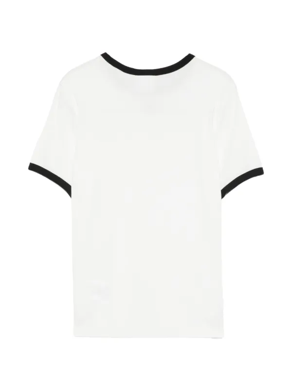 Courrèges ロゴパッチ Tシャツ | ホワイト | FARFETCH JP