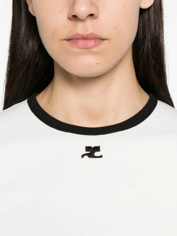 Courrèges Bumpy Tシャツ | ホワイト | FARFETCH JP