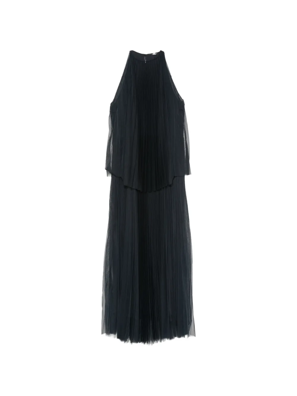 Fabiana Filippi pleated layered dress - Blau