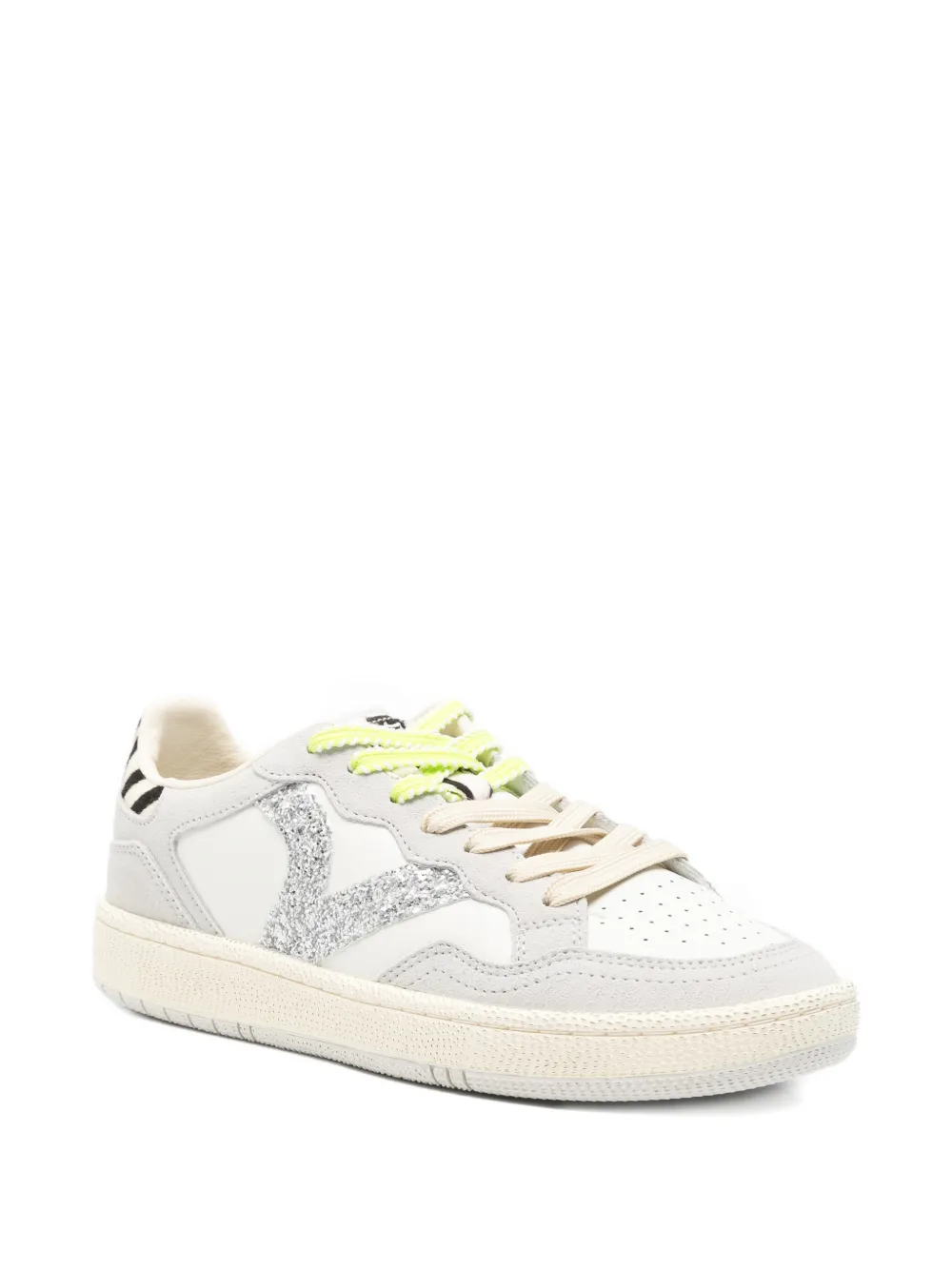 Victoria Smash glitter sneakers Wit