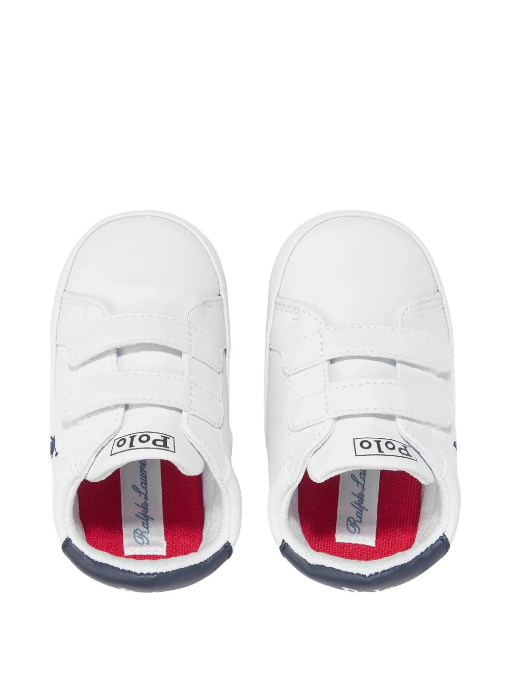 POLO RALPH LAUREN KIDS EZ Heritage Court sneakers Wit