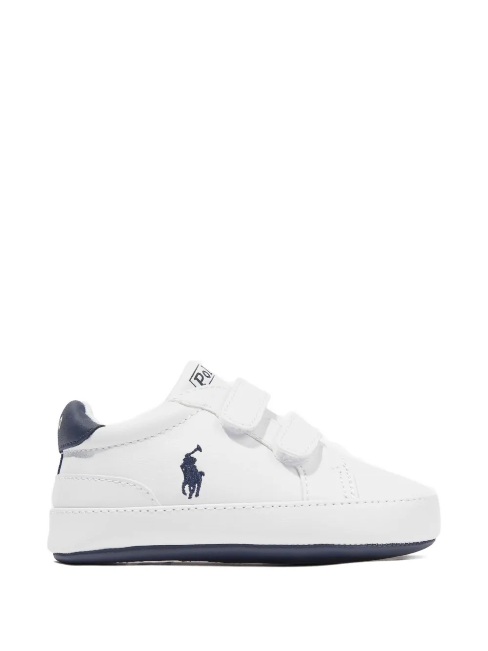POLO RALPH LAUREN KIDS EZ Heritage Court sneakers - White