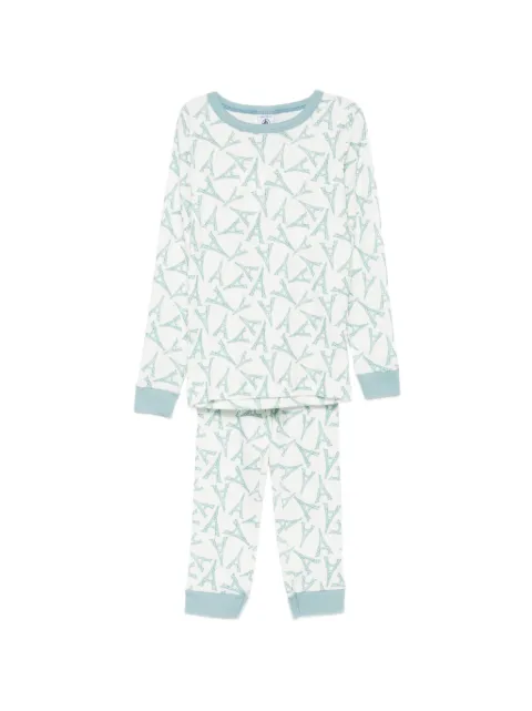 Petit Bateau eiffel tower print pyjama