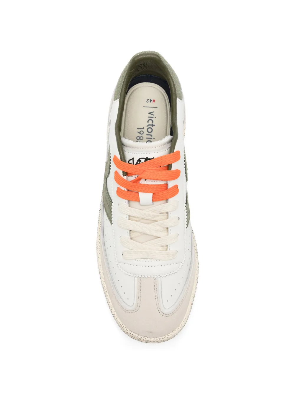 Victoria leather sneakers Wit