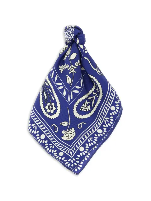 Alberto Biani patterned silk scarf