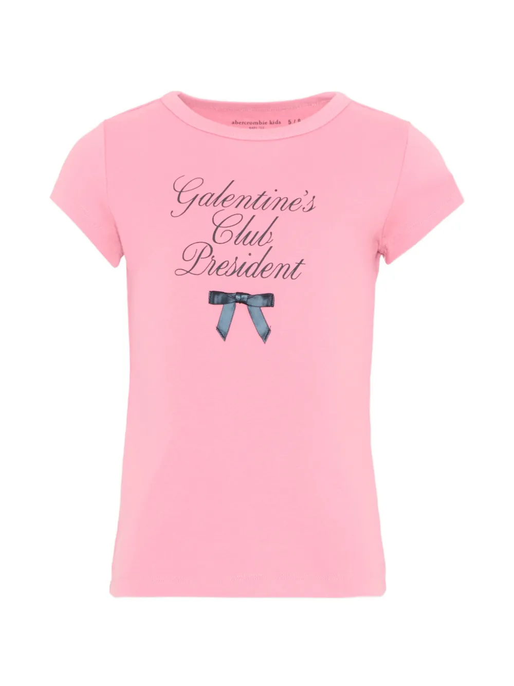 ABERCROMBIE FITCH KIDS T-shirt con fiocco - Rosa