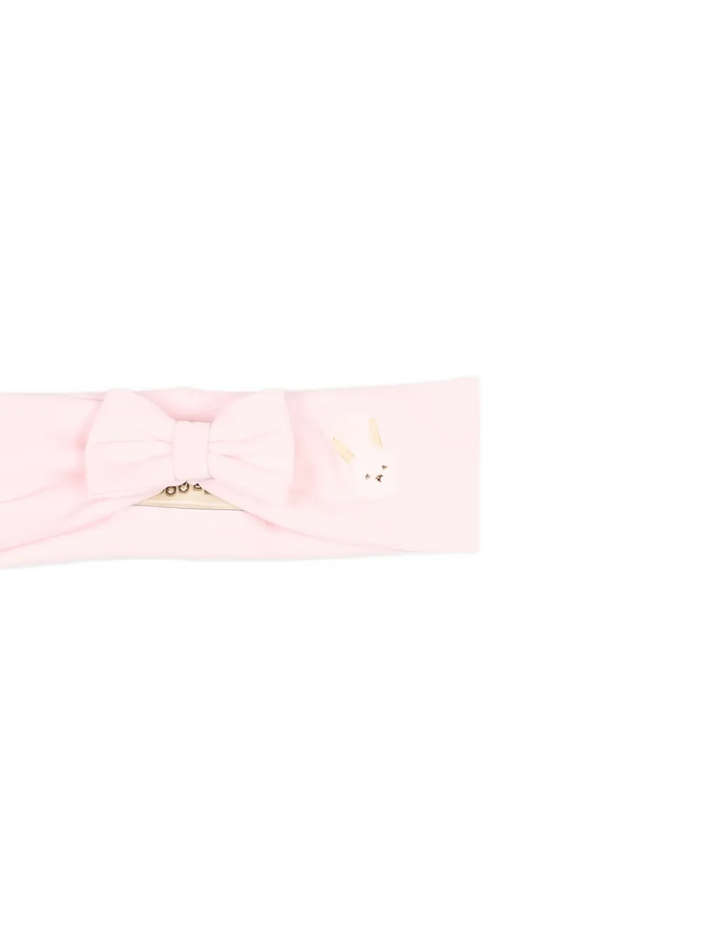 Le Boo Beebè Haarband met strik-applicatie Roze