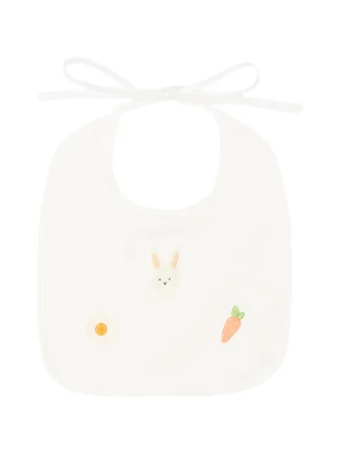 Le Boo Beebè embroidered bib