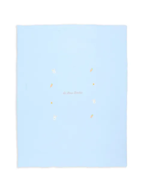 Le Boo Beebè bunny carrot blanket