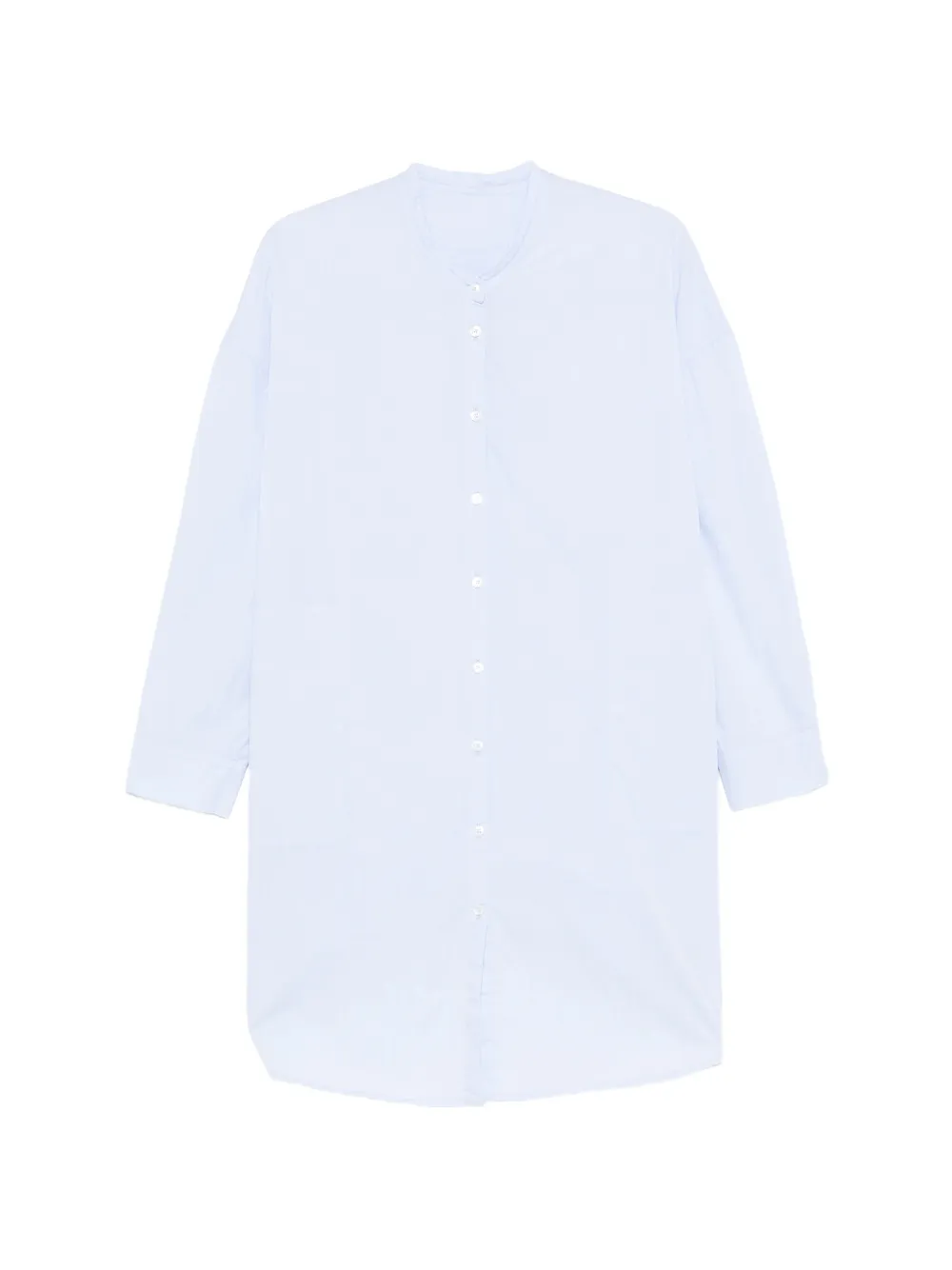 Private 0204 buttoned long shirt - Blu