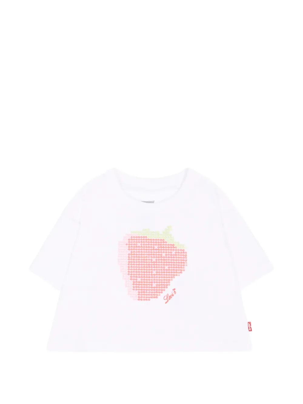 Levi's Kids strawberry short-sleeve T-shirt - Bianco