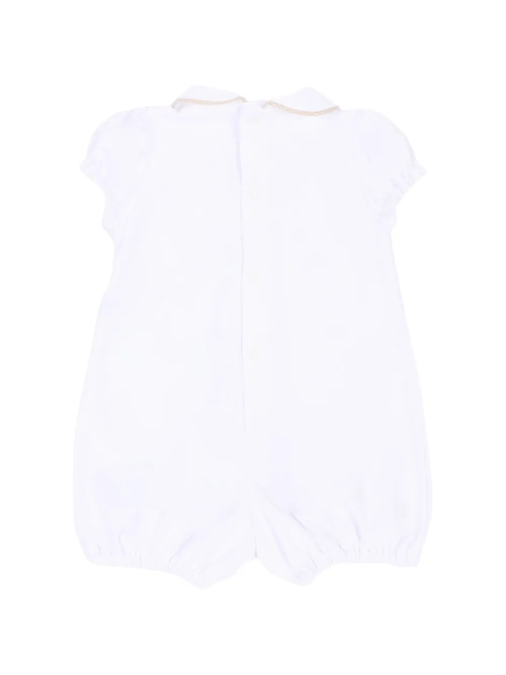 Little Bear Romper met hartapplicatie Wit