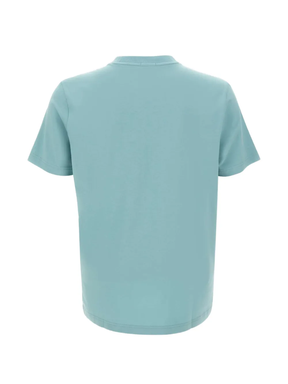 BOSS logo-print short-sleeve T-shirt - Blu