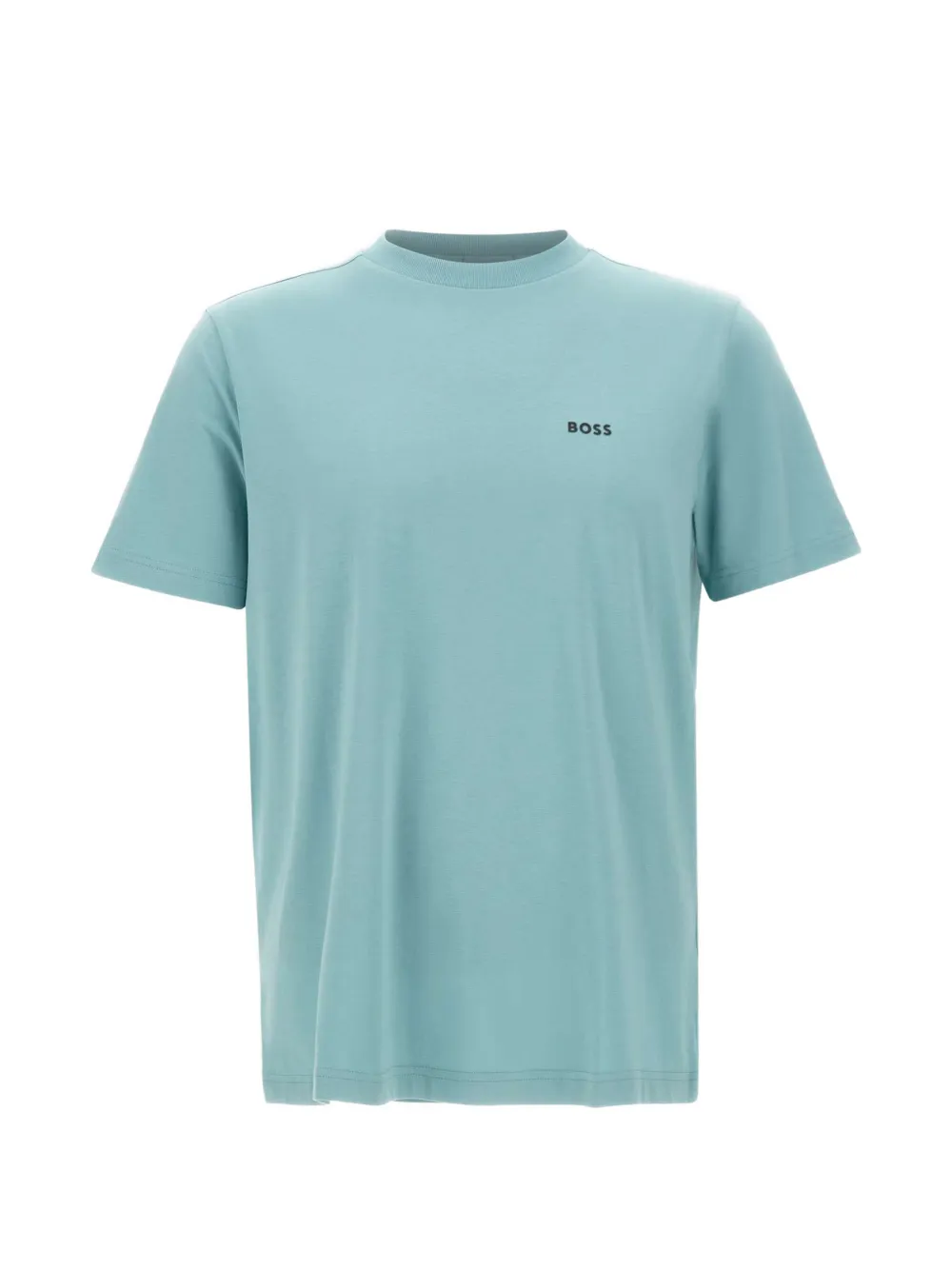 BOSS T-shirt met logoprint Blauw