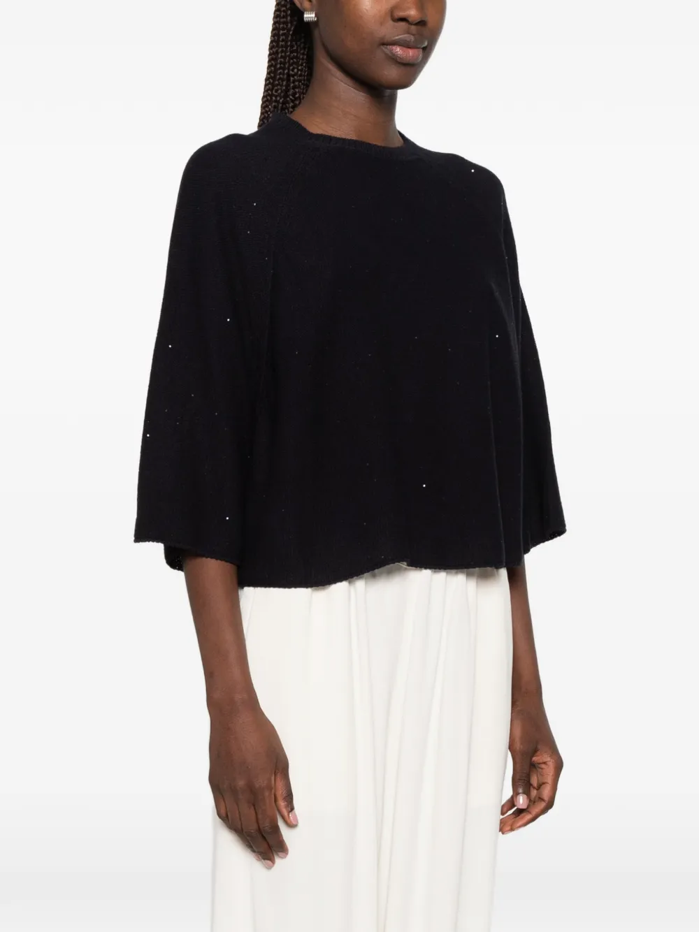 Fabiana Filippi Trui met pailletten Blauw