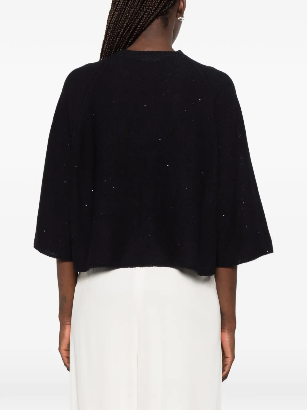 Fabiana Filippi Trui met pailletten Blauw