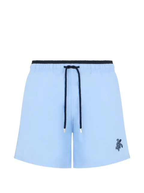 Vilebrequin drawstring embroidered swim shorts