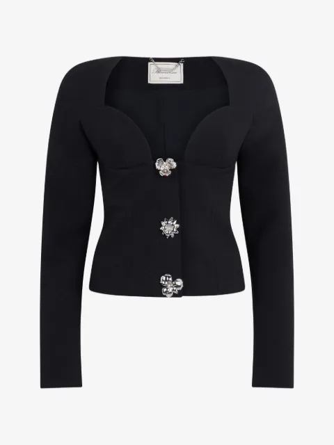 Blumarine embellished-buttons jacket