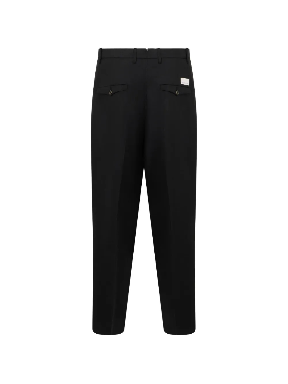 Nine In The Morning Broek met geplooide voorkant Zwart