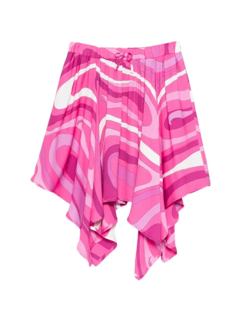 PUCCI Junior falda corta con motivo