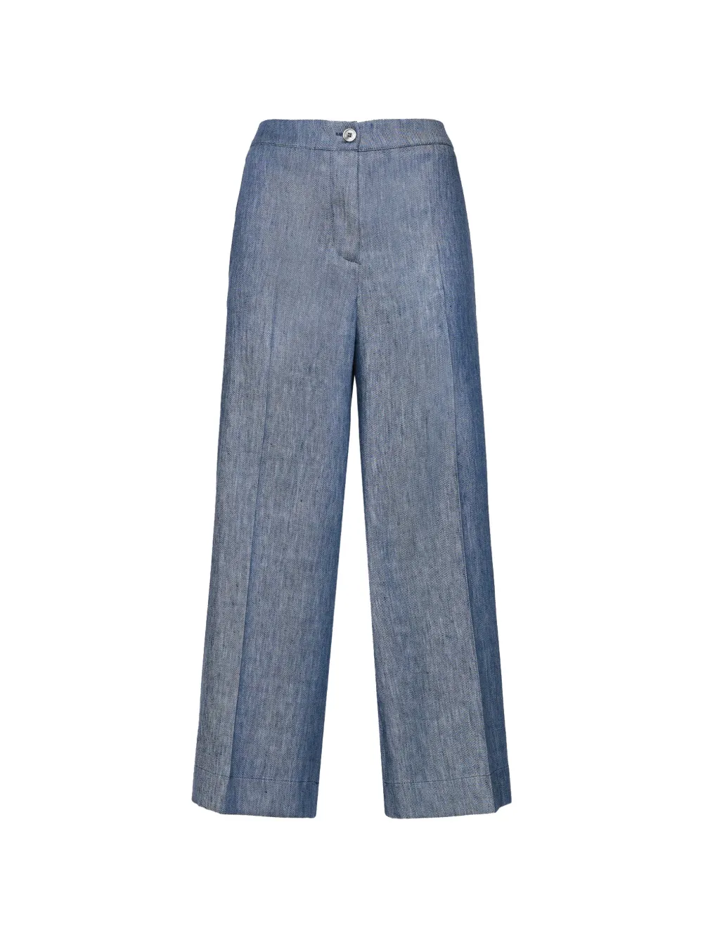 ELENA MIRO` cropped trousers - Blu