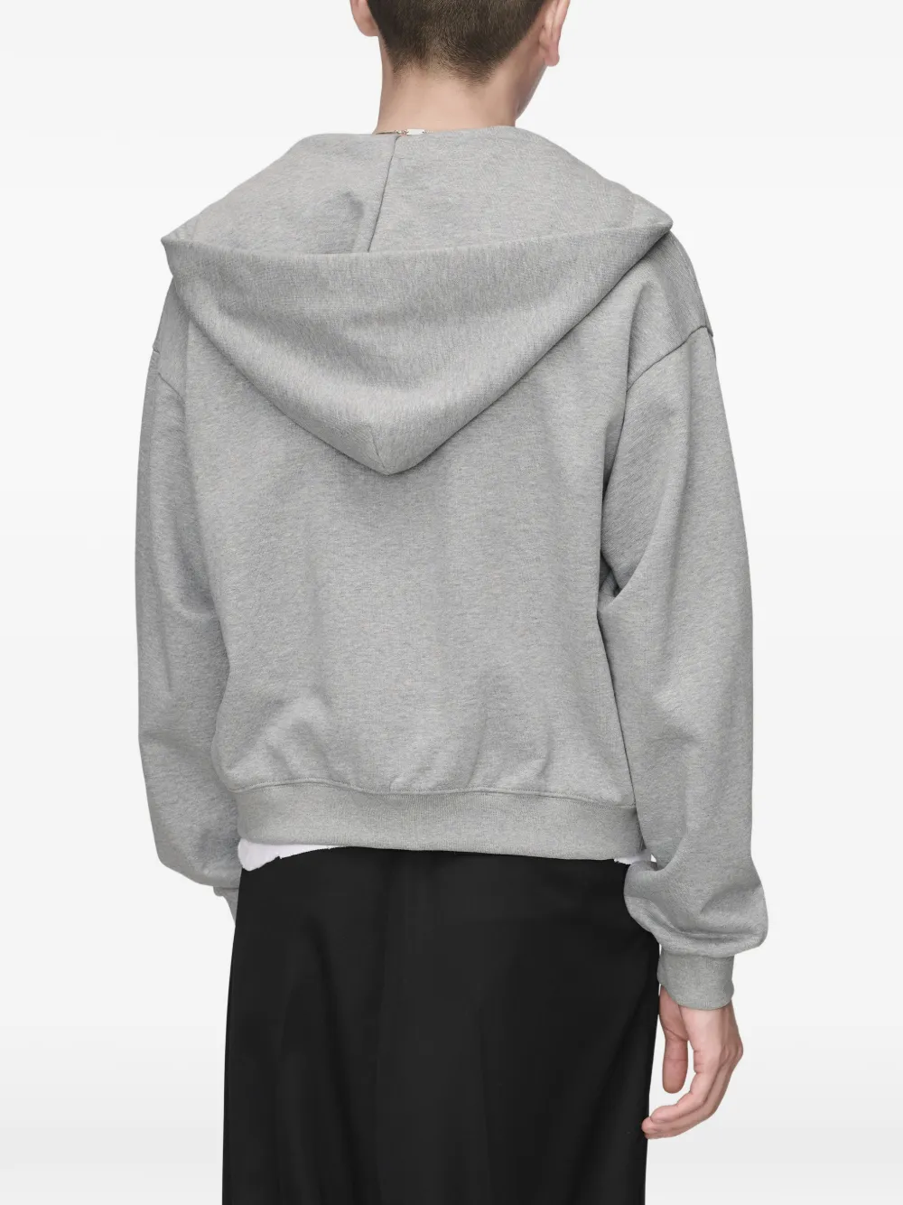 Maison Margiela Sweater met capuchon Grijs