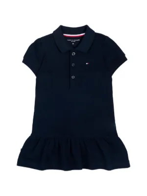 Gucci Kids ケーブルニット ショートスリーブワンピース | ブルー