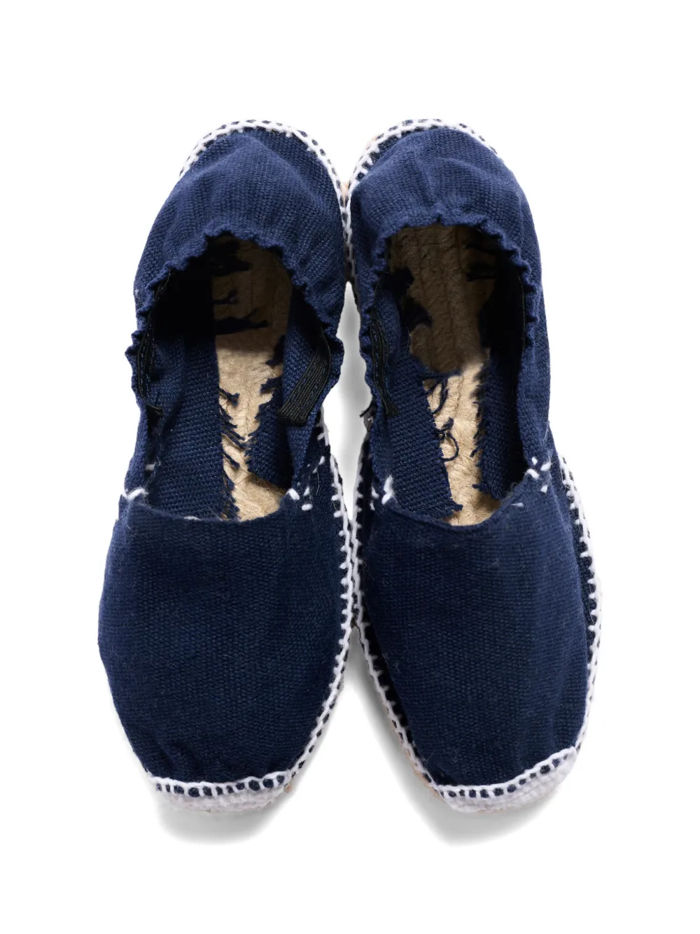 Pisamonas Espadrilles met ruches Blauw