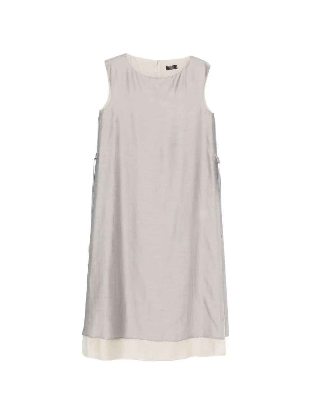 Peserico organza dress - Grigio